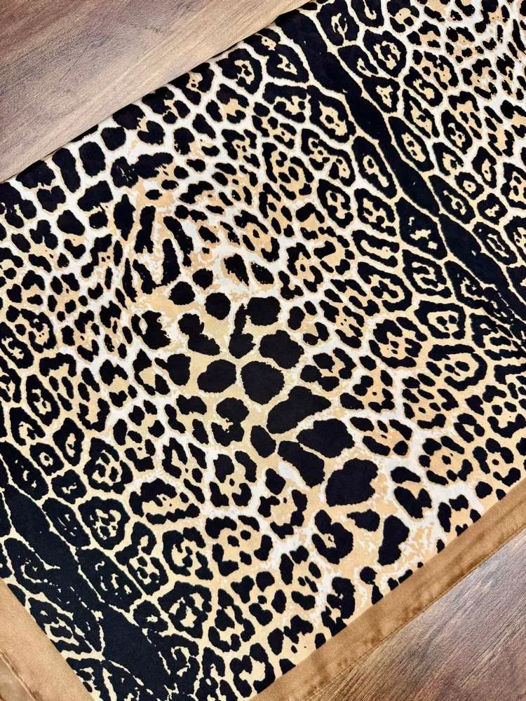 Foulard carré Marco camel