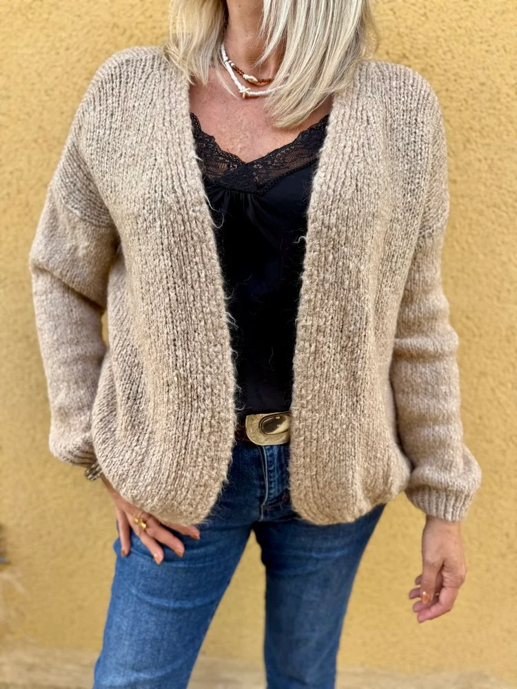 Gilet Renato camel clair
