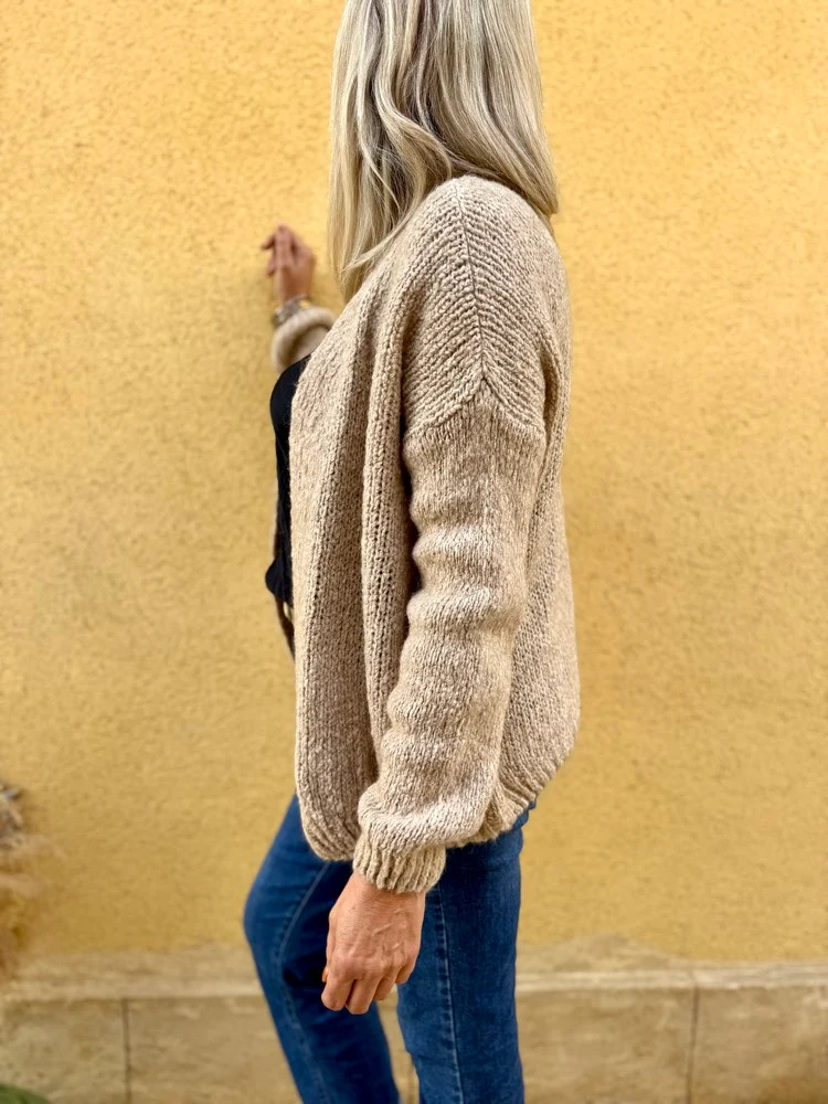 Gilet Renato camel clair