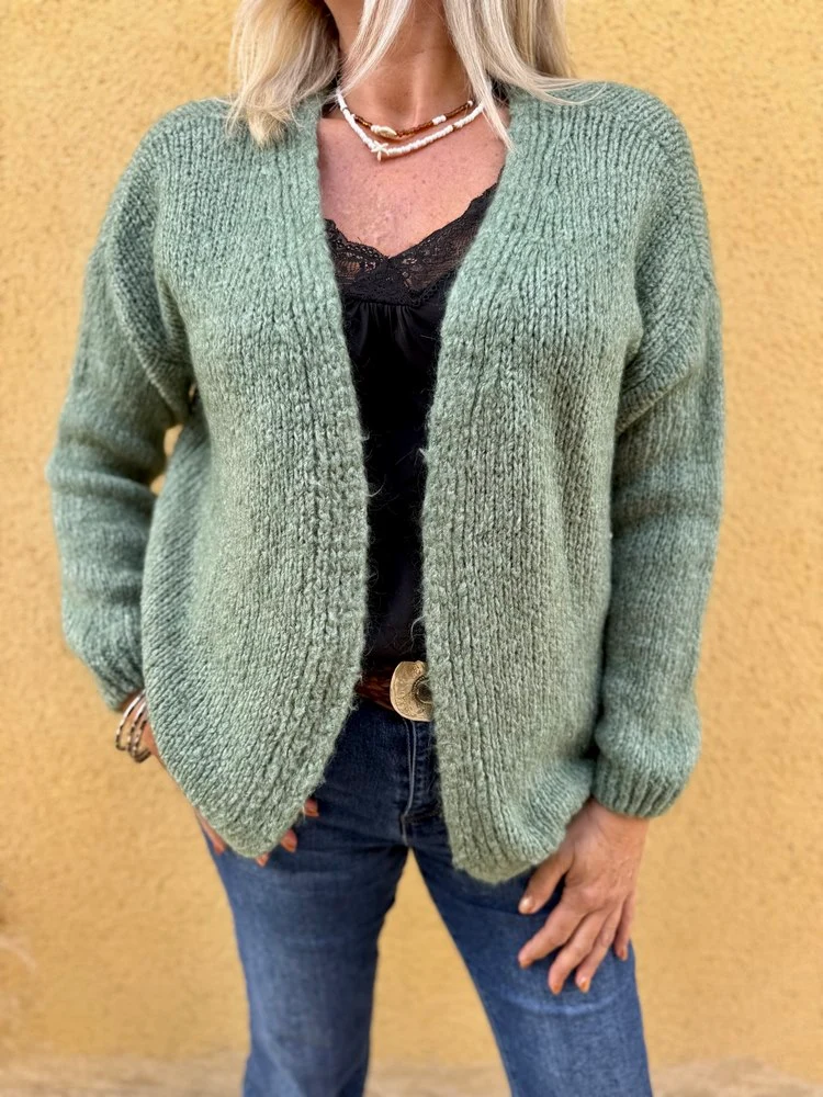 Gilet Renato vert sauge