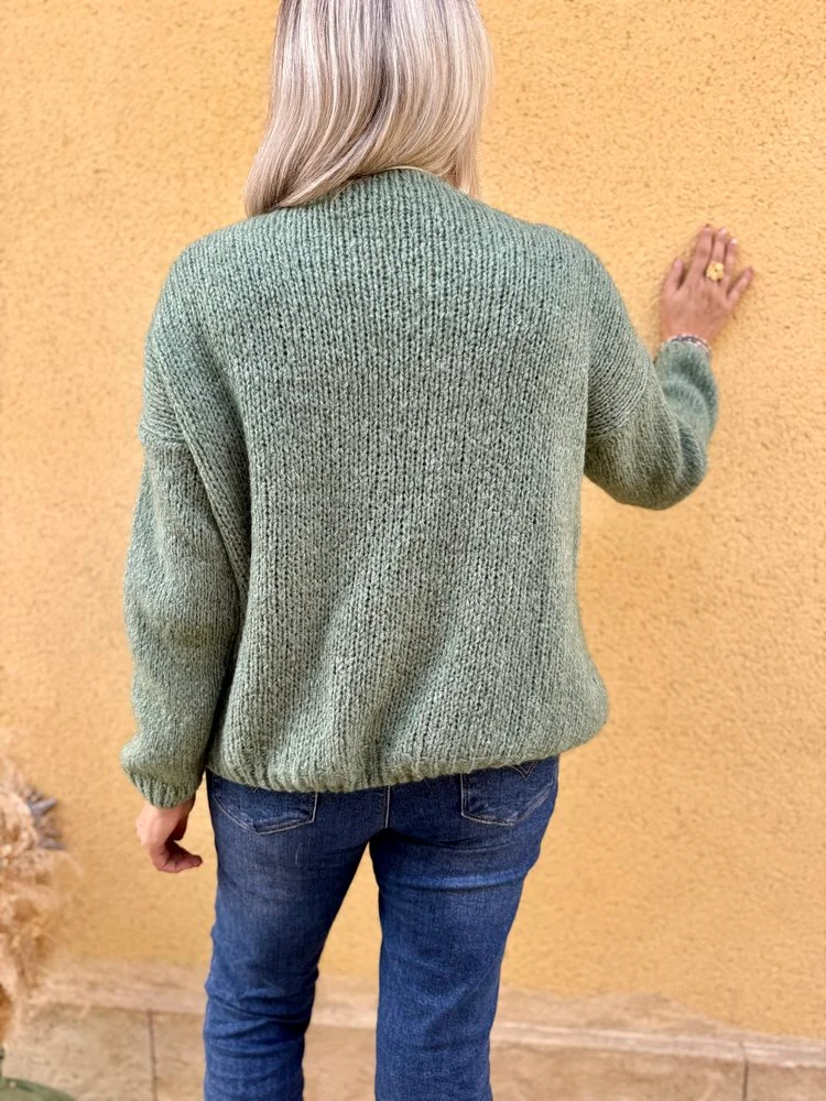 Gilet Renato vert sauge