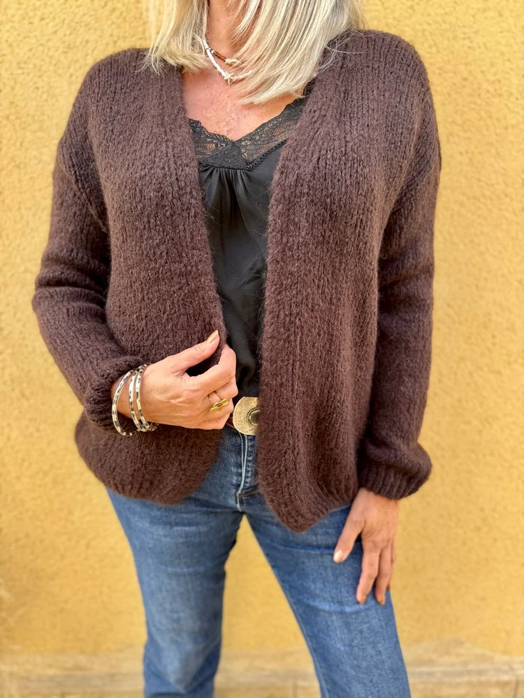 Gilet Renato chocolat