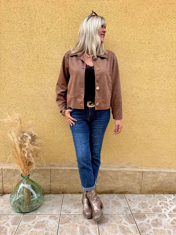 Veste Angela camel