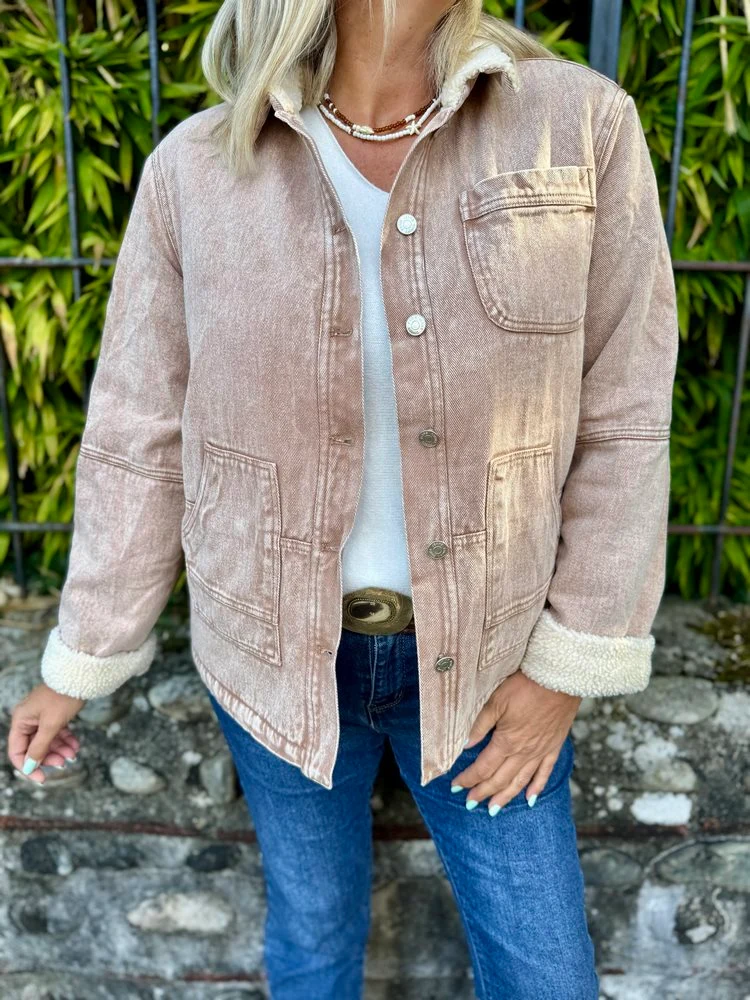 Blouson Sofian camel