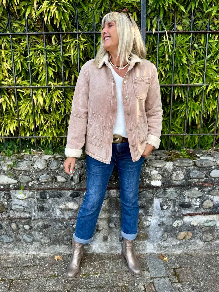 Blouson Sofian camel
