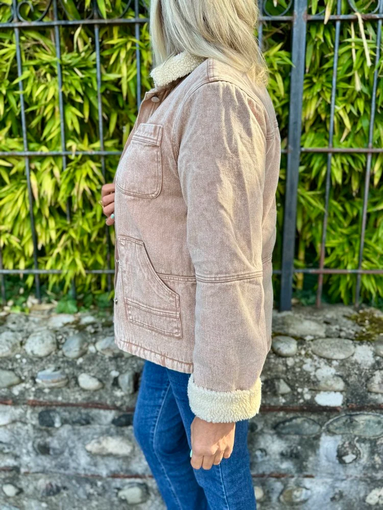 Blouson Sofian camel