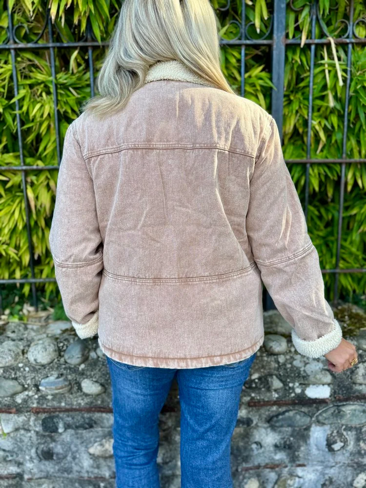 Blouson Sofian camel