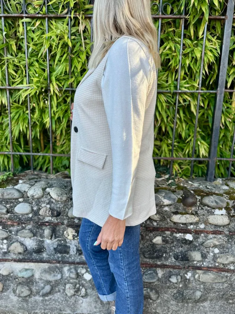 Veste sans manches Carolina beige