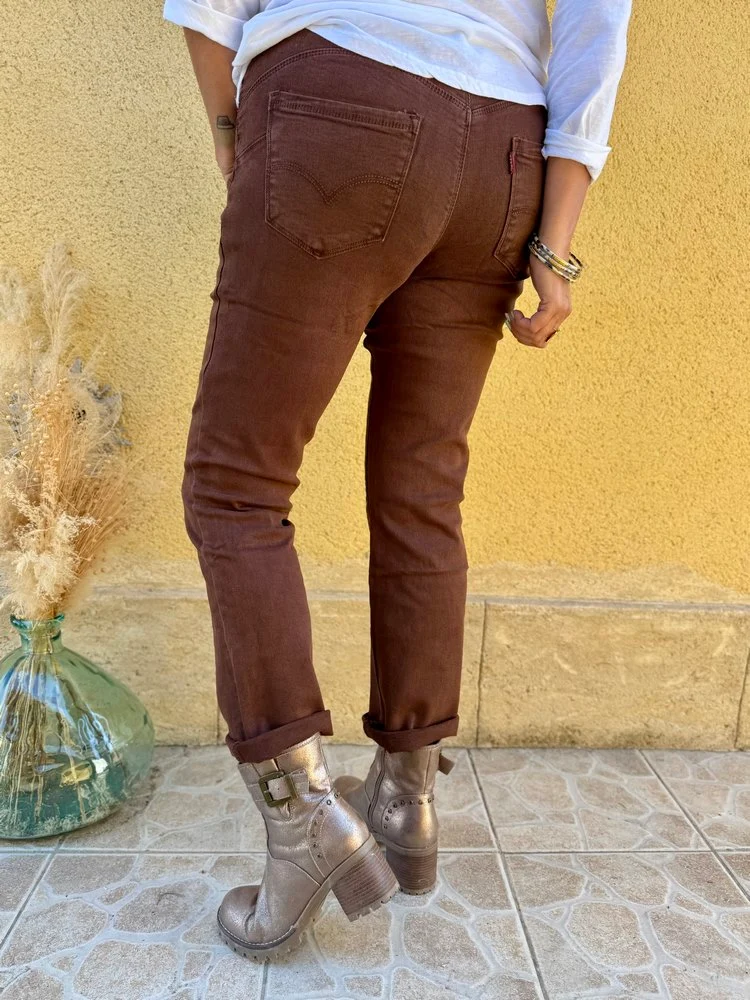 Pantalon Noah chocolat