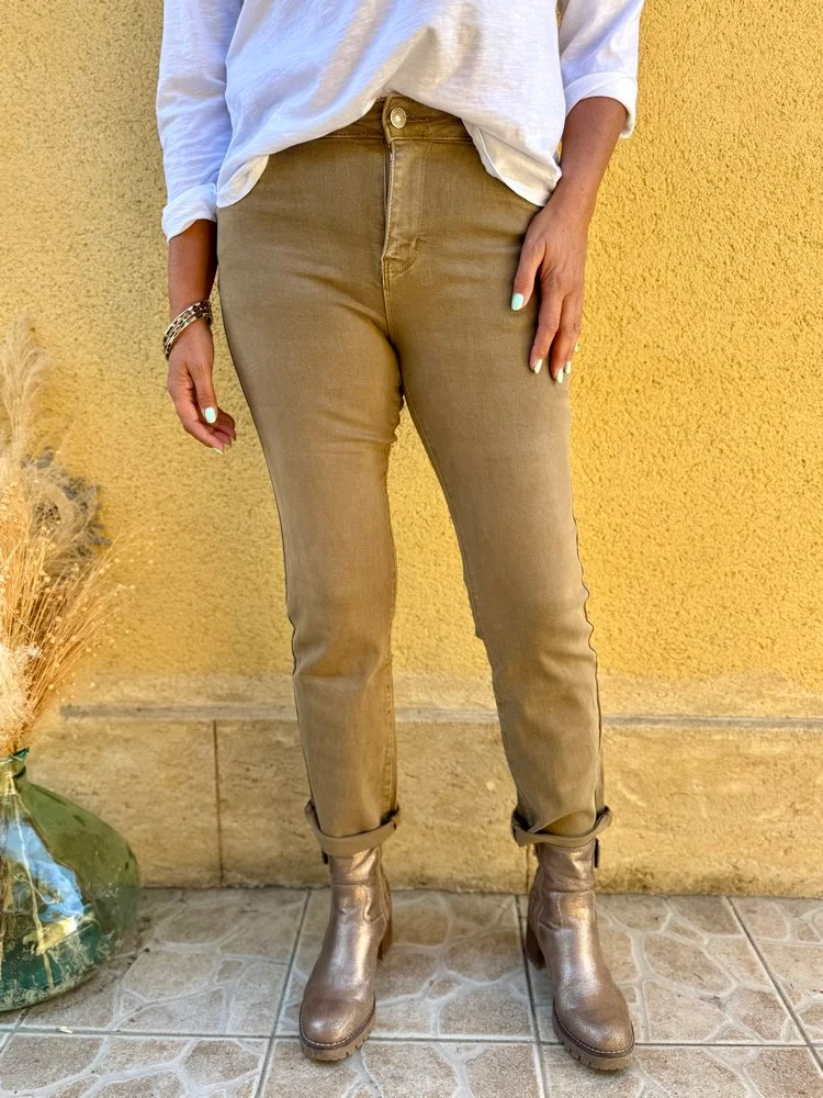 Pantalon Noah camel