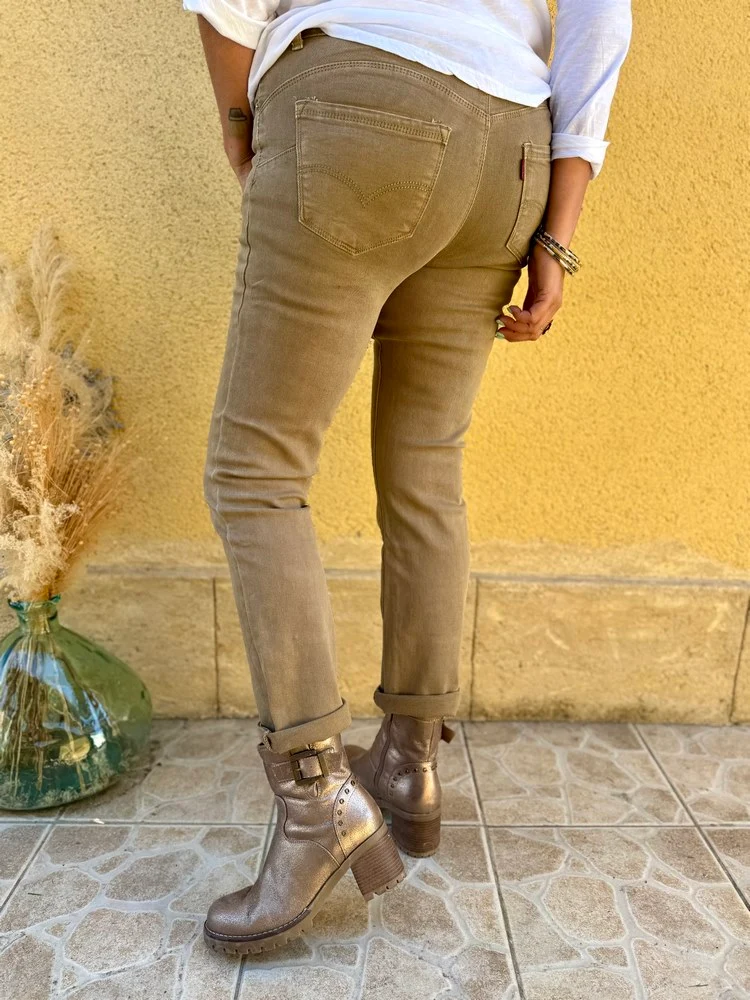 Pantalon Noah camel