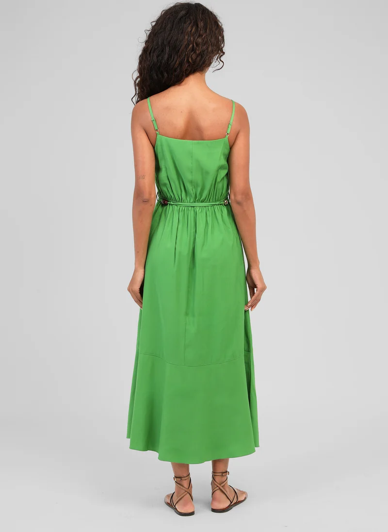 ROBE MIDI MALIAM pomme