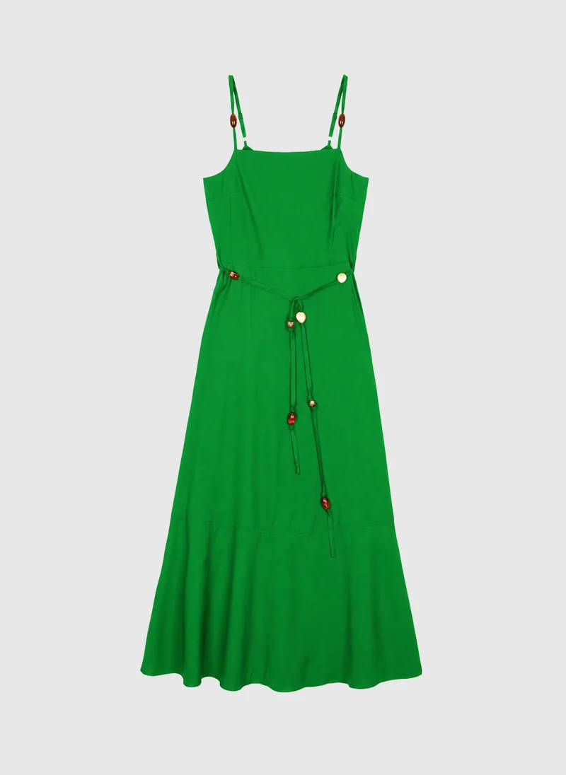 ROBE MIDI MALIAM pomme