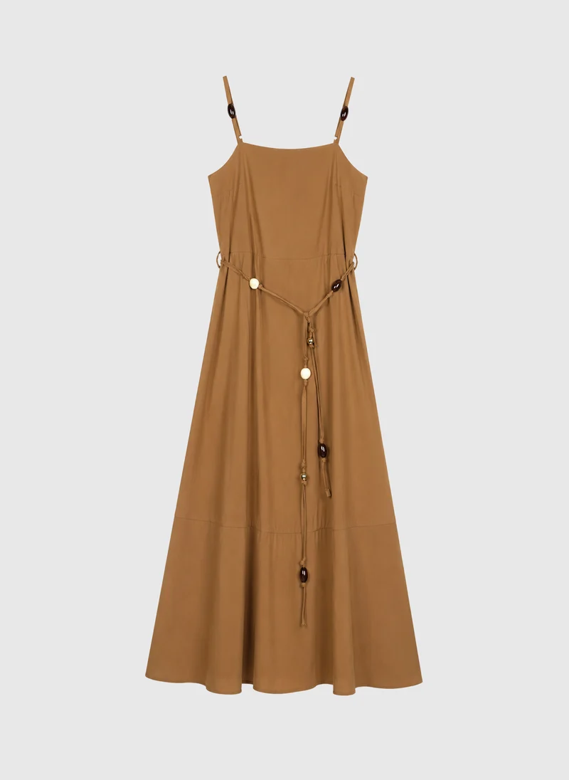 ROBE MIDI MALIAM daim