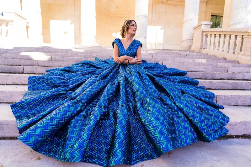 Robe longue du soir Arielle