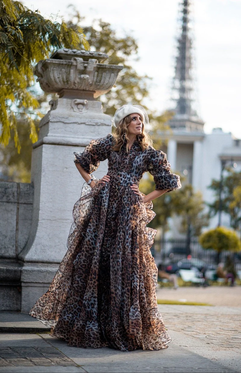 Robe longue du soir Leonne