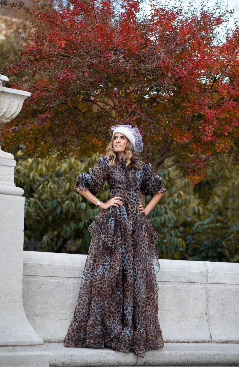 Robe longue du soir Leonne