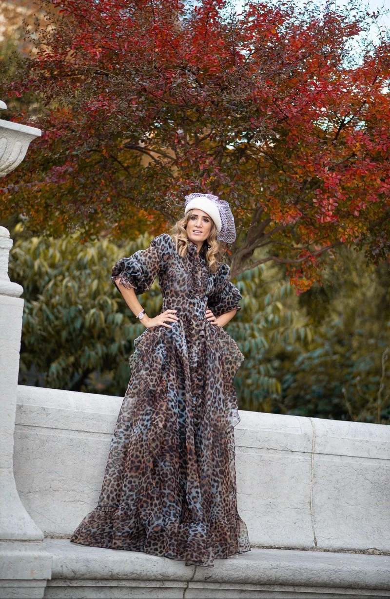 Robe longue du soir Leonne