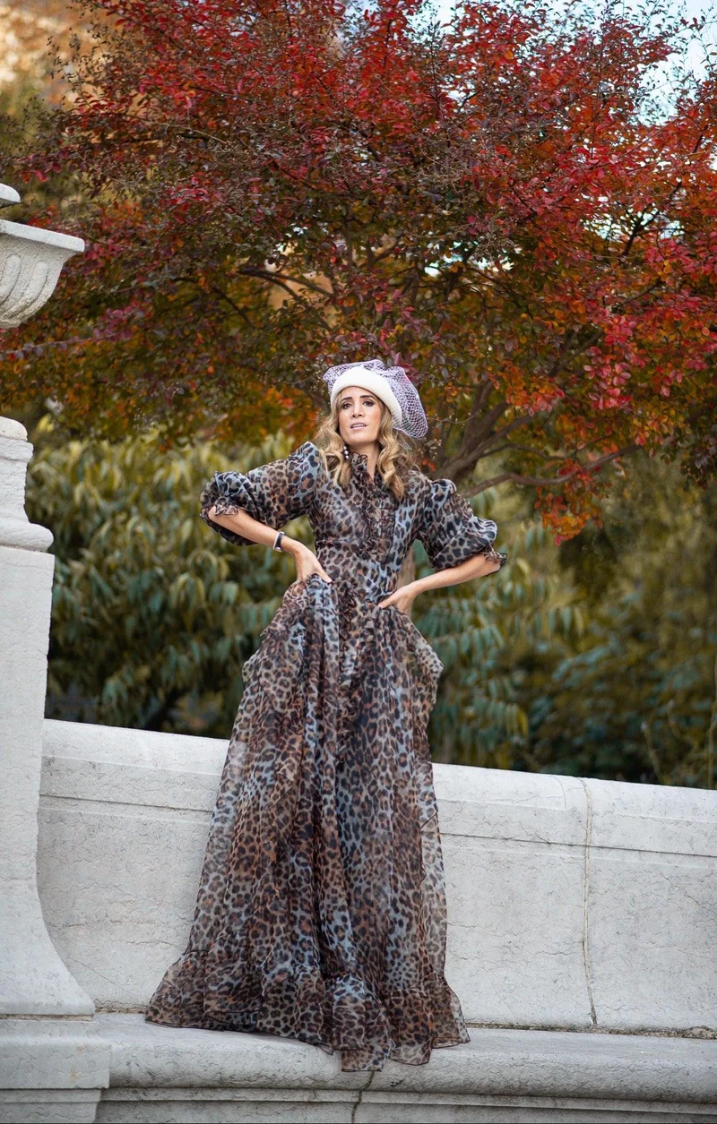 Robe longue du soir Leonne