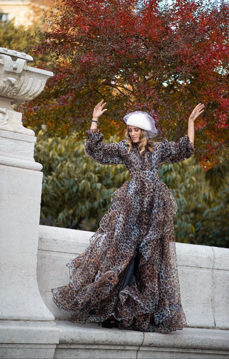 Robe longue du soir Leonne