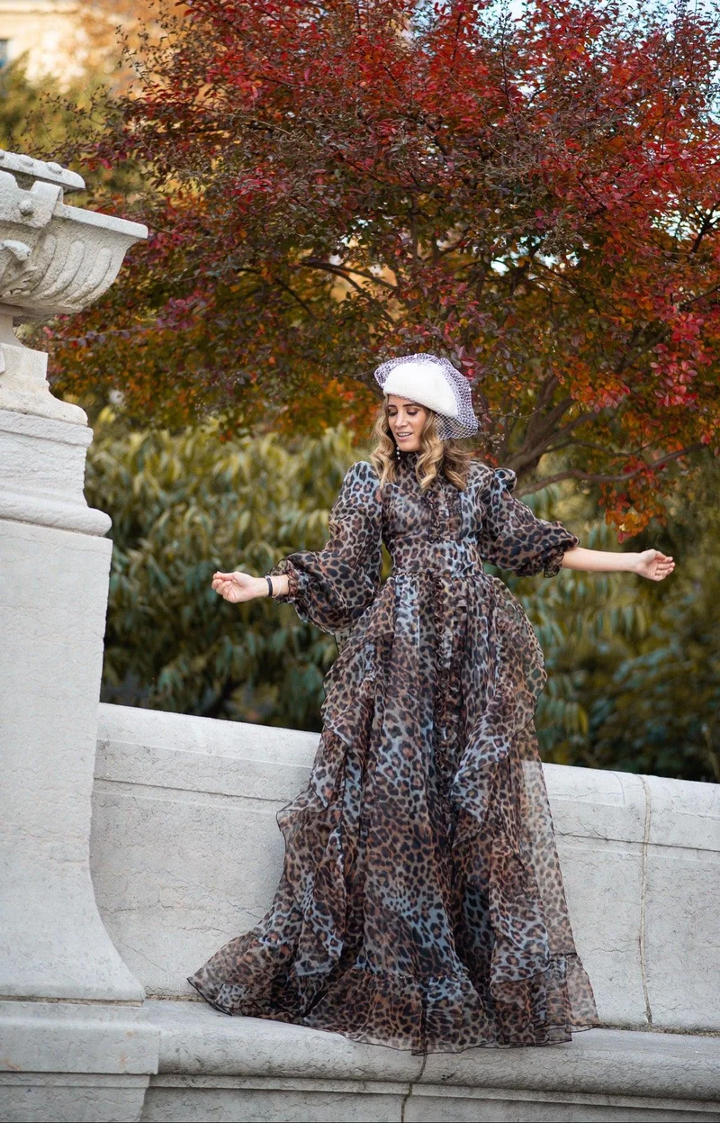 Robe longue du soir Leonne
