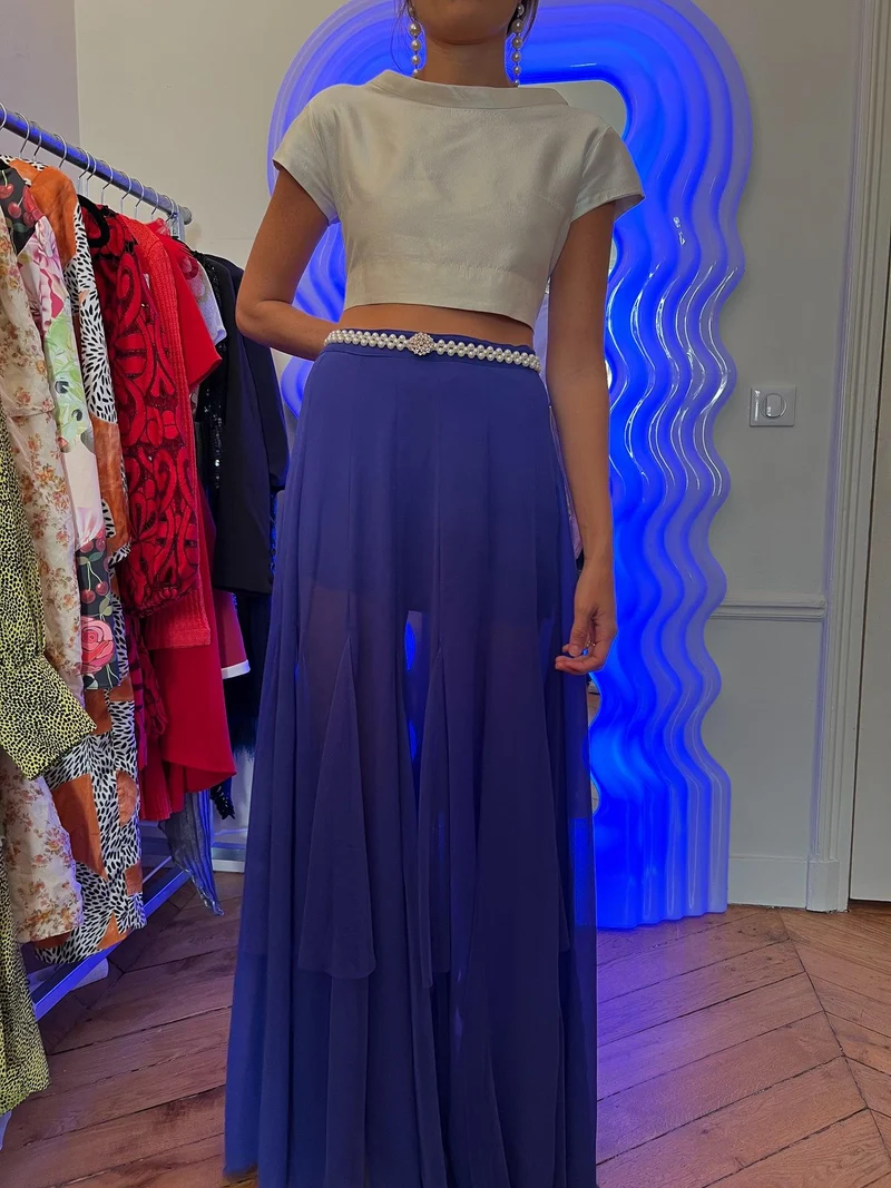 Jupe Bleue