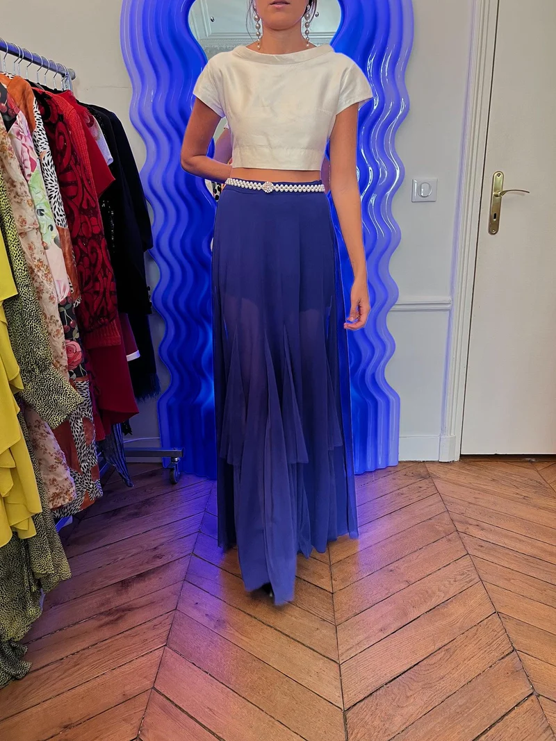 Jupe Bleue