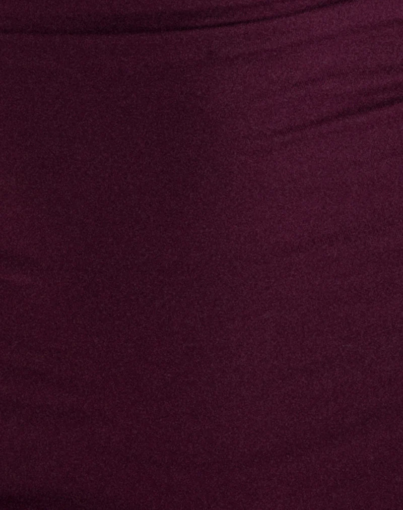 Mini-robe Ysmaine, couleur Redwood