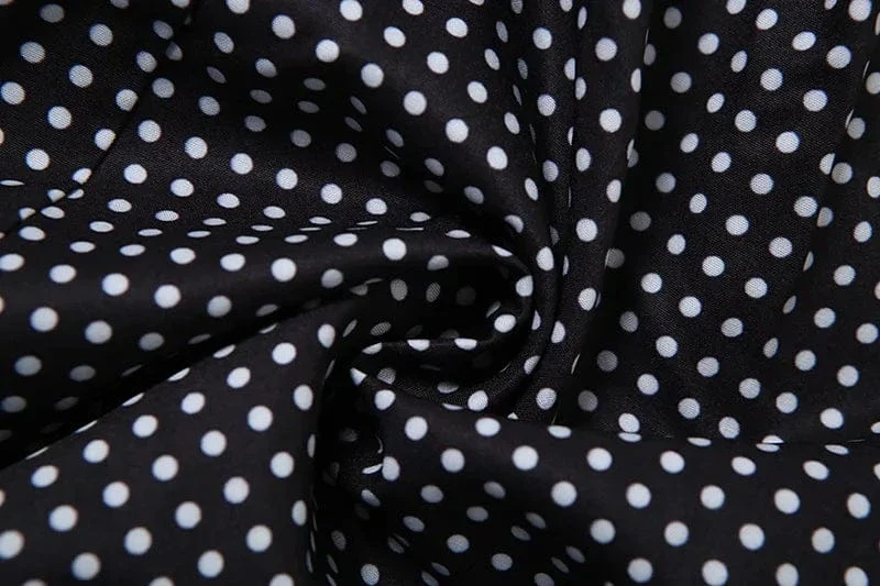 Robe été mini à pois