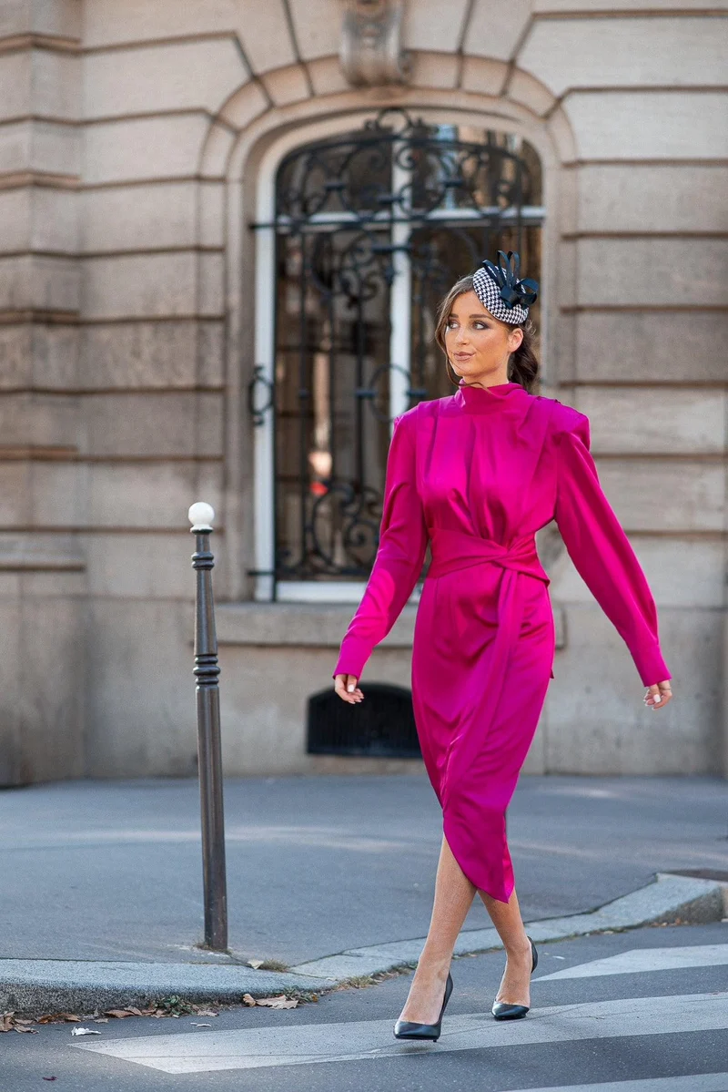 Robe fushia Kate