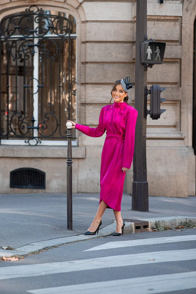 Robe fushia Kate