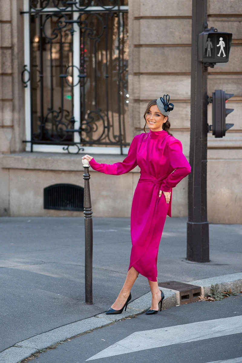 Robe fushia Kate