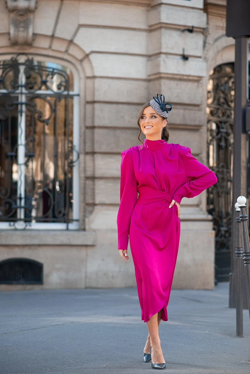 Robe fushia Kate