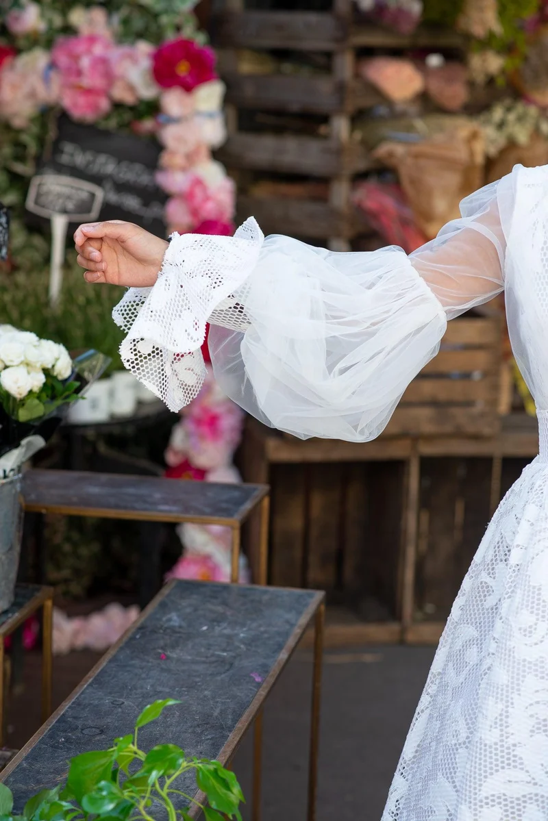 Robe Cinderella blanche
