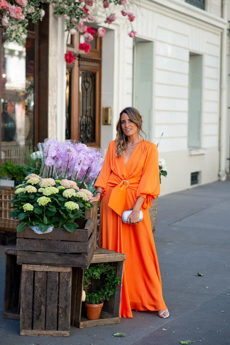 Vente Robe Salta orange