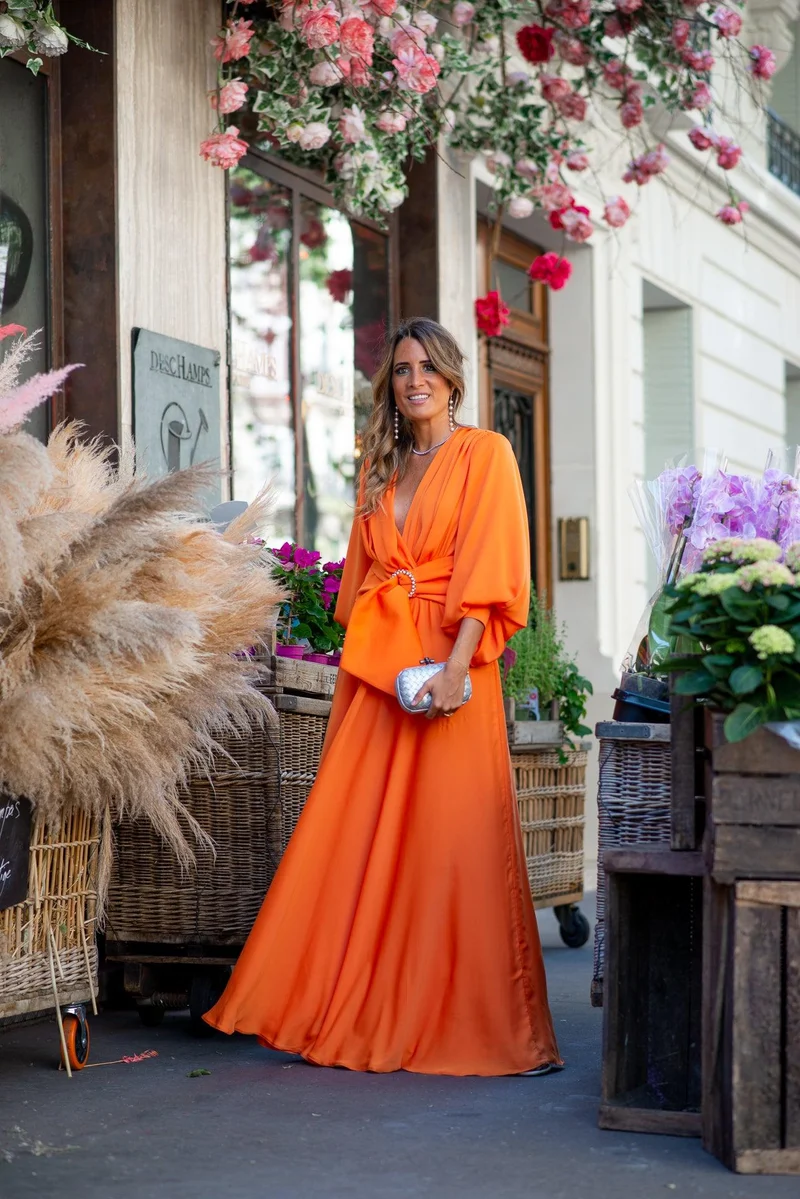 Vente Robe Salta orange