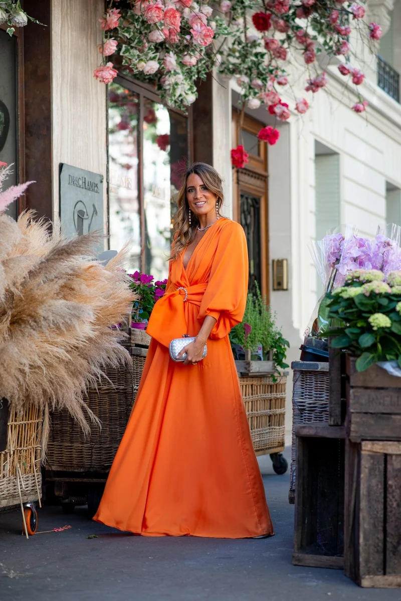Vente Robe Salta orange