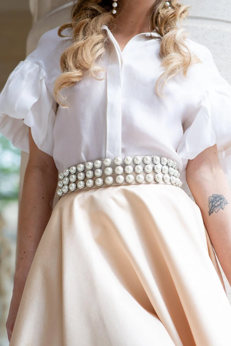 ceinture perle