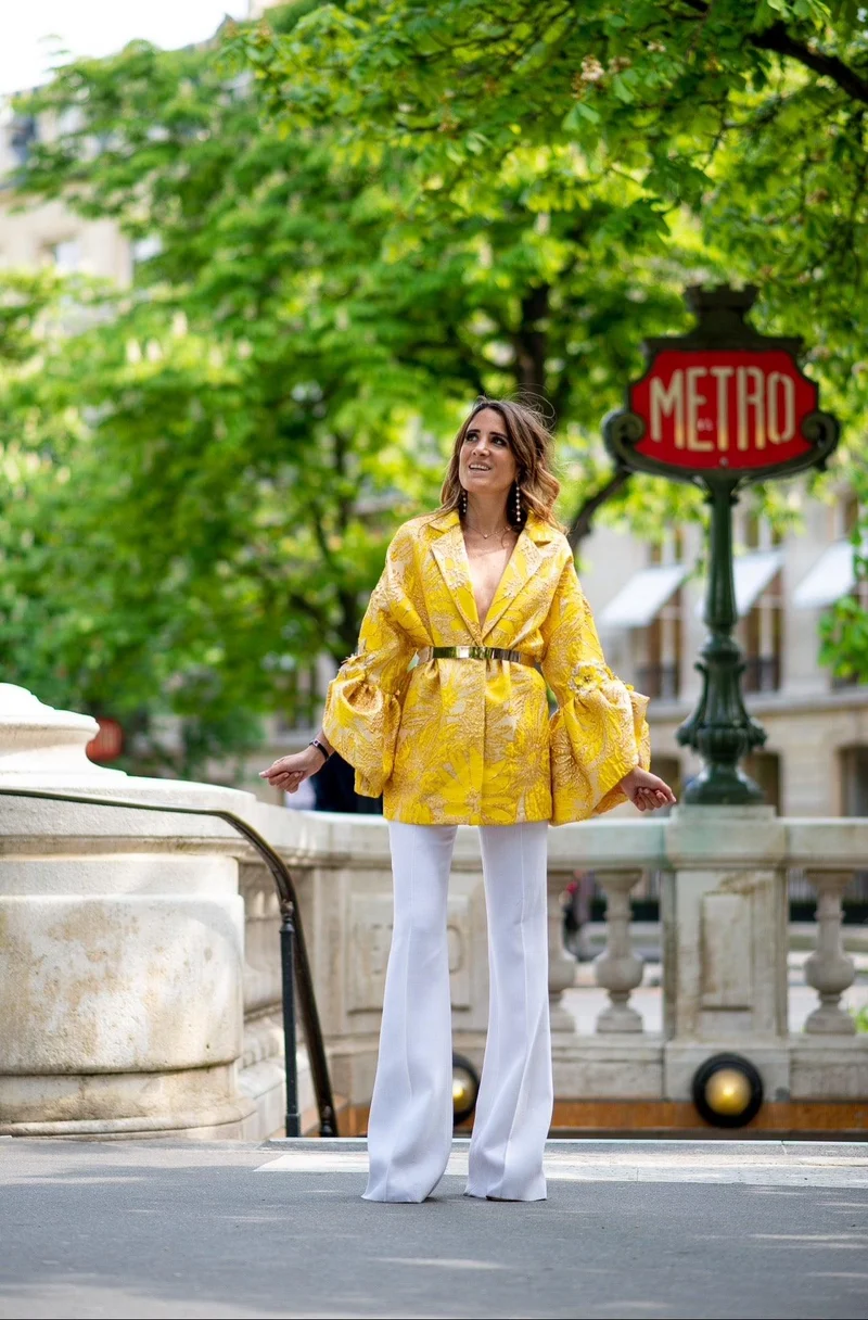 Pantalon pucci blanc