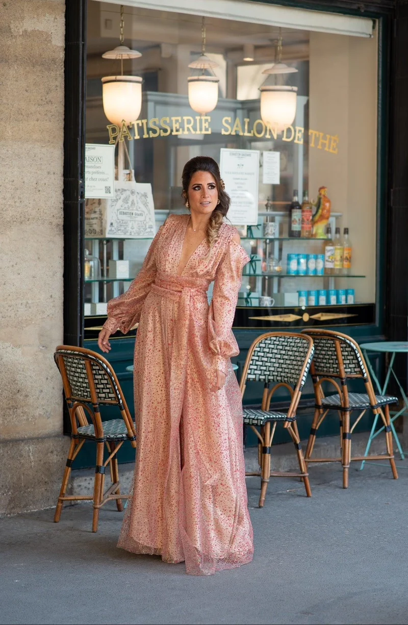 Robe longue Isabella à épaules denudées