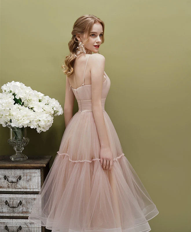 Superbe robe de bal courte en tulle vert pour les retrouvailles et les fêtes
