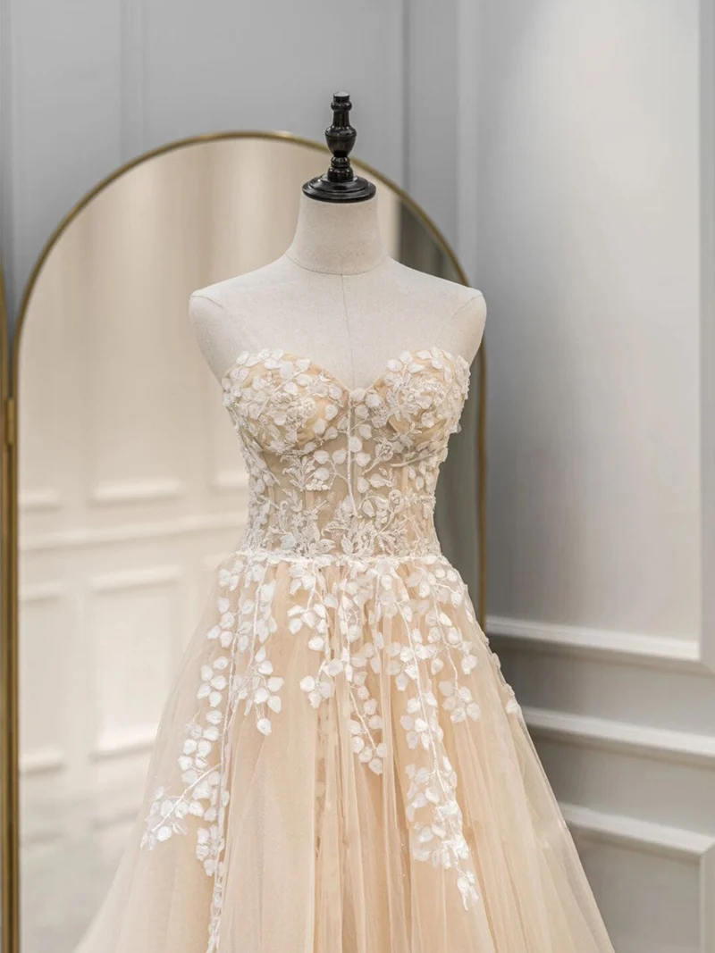 Superbes robes de bal longues en tulle bleu chérie