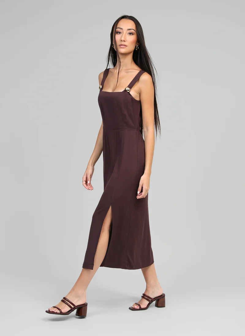 ROBE MIDI MANILA wine