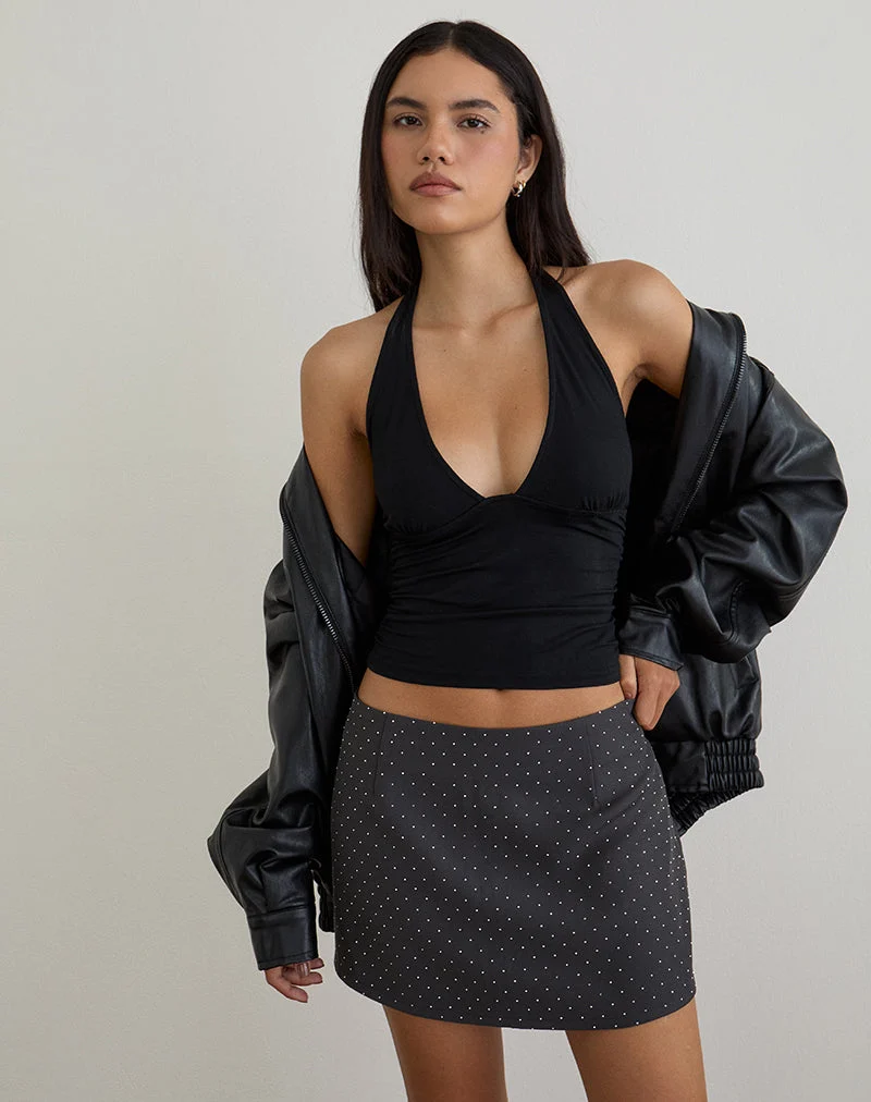 Jupe Irka, gris diamant