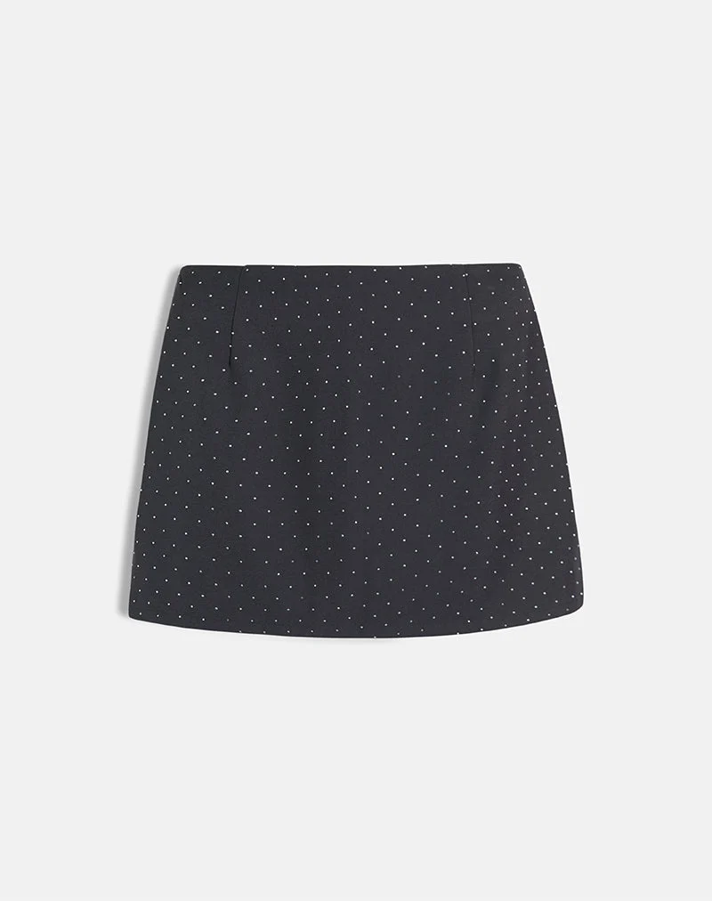 Jupe Irka, gris diamant