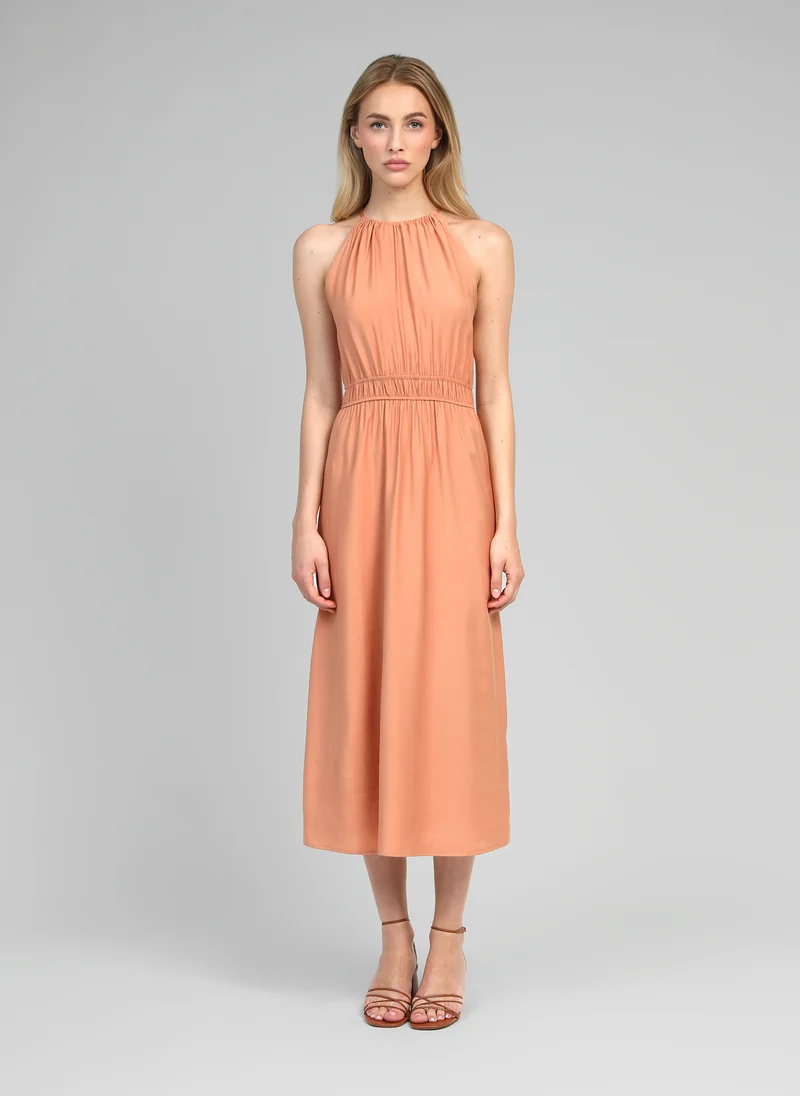 ROBE MIDI MENDALY terracotta