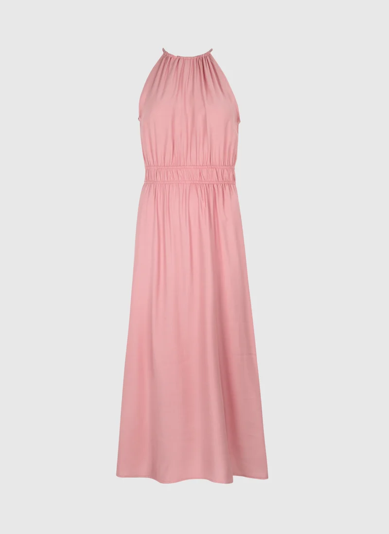 ROBE MIDI MENDALY rose