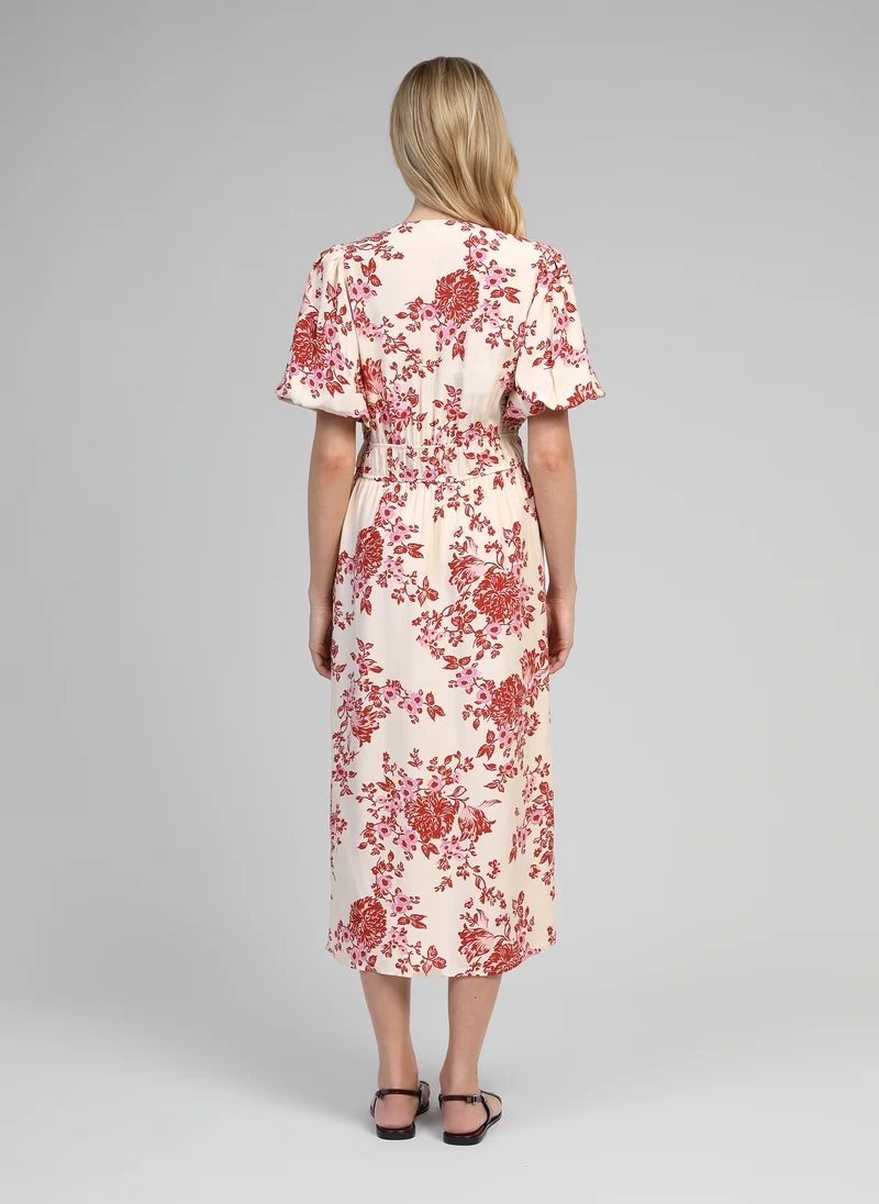ROBE MIDI MELILA fallout blush