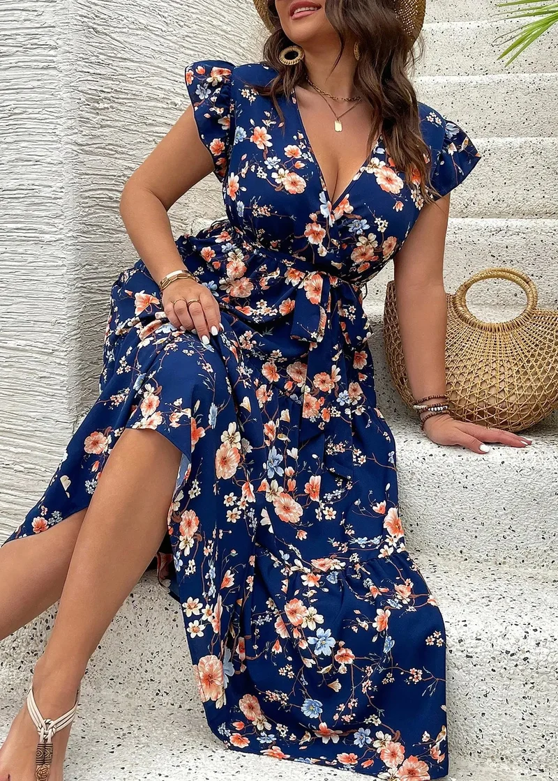 Robe grande taille chic