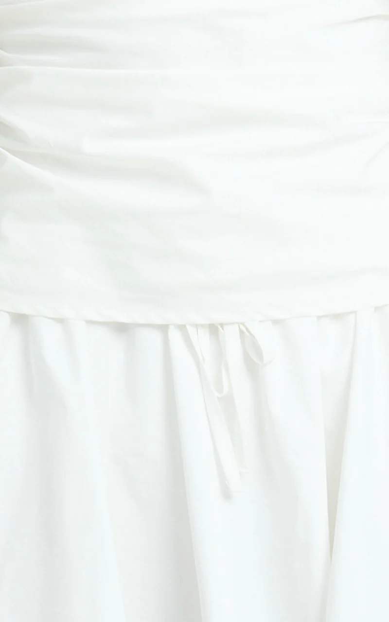 Esme Skort - Low Waist Bloomer Skort in Ivory